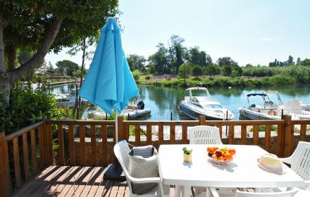 terrasse mobil home riviera